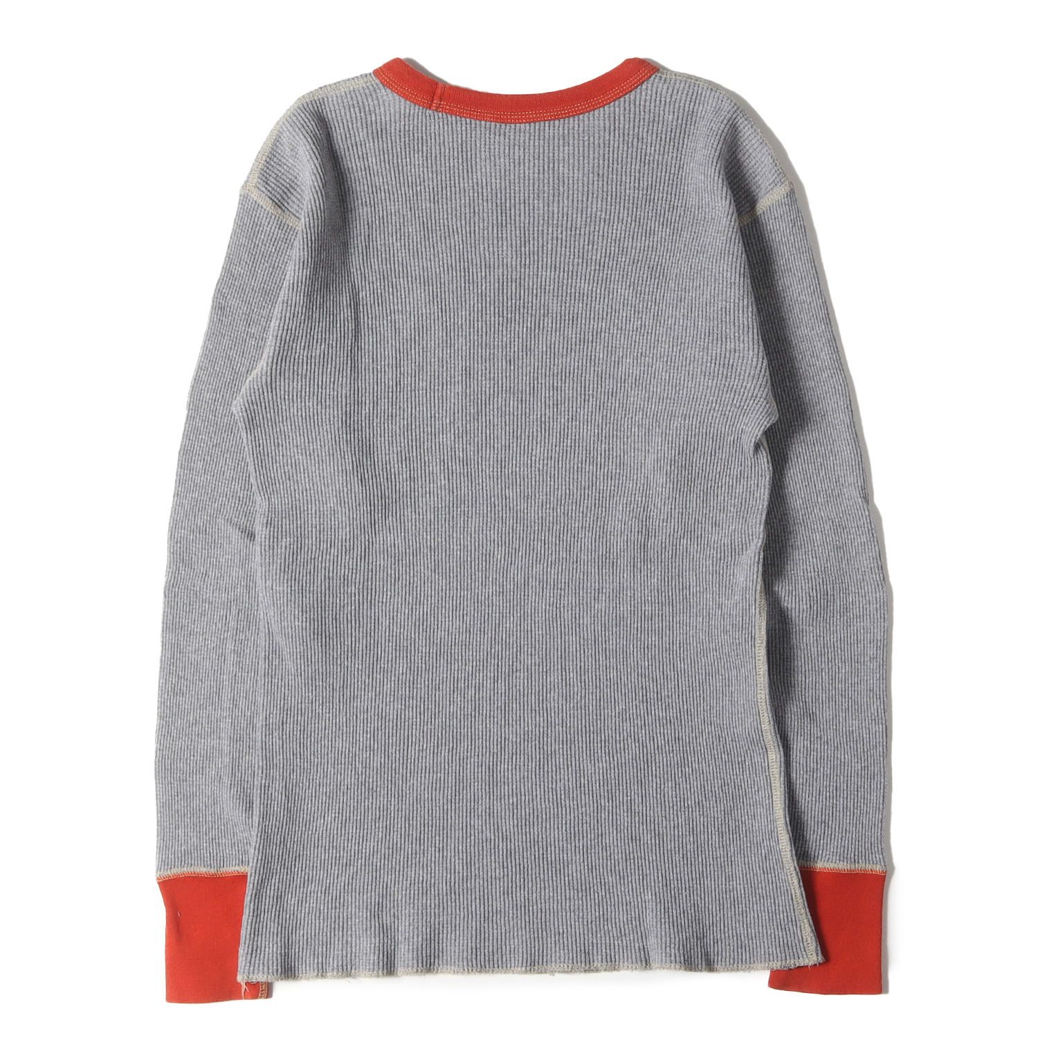 FREEWHEELERS フリーホイーラーズ Tシャツ ヘザーグレー オレンジ 