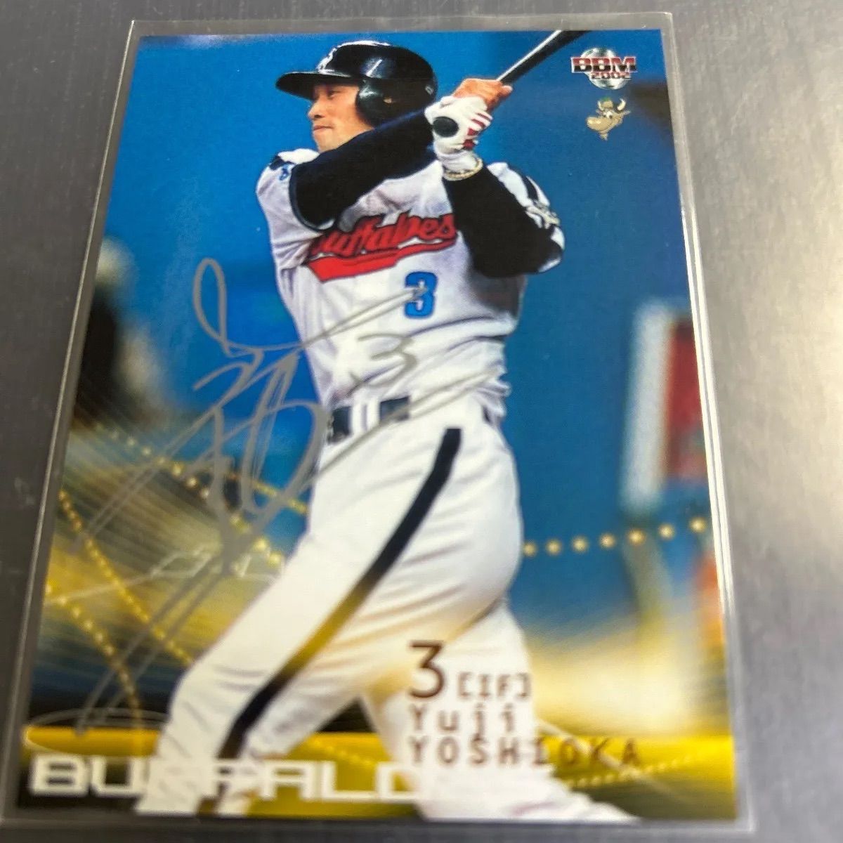 BBM 2002 シルバーサイン 吉岡雄二 近鉄バッファローズ No.639 - メルカリ