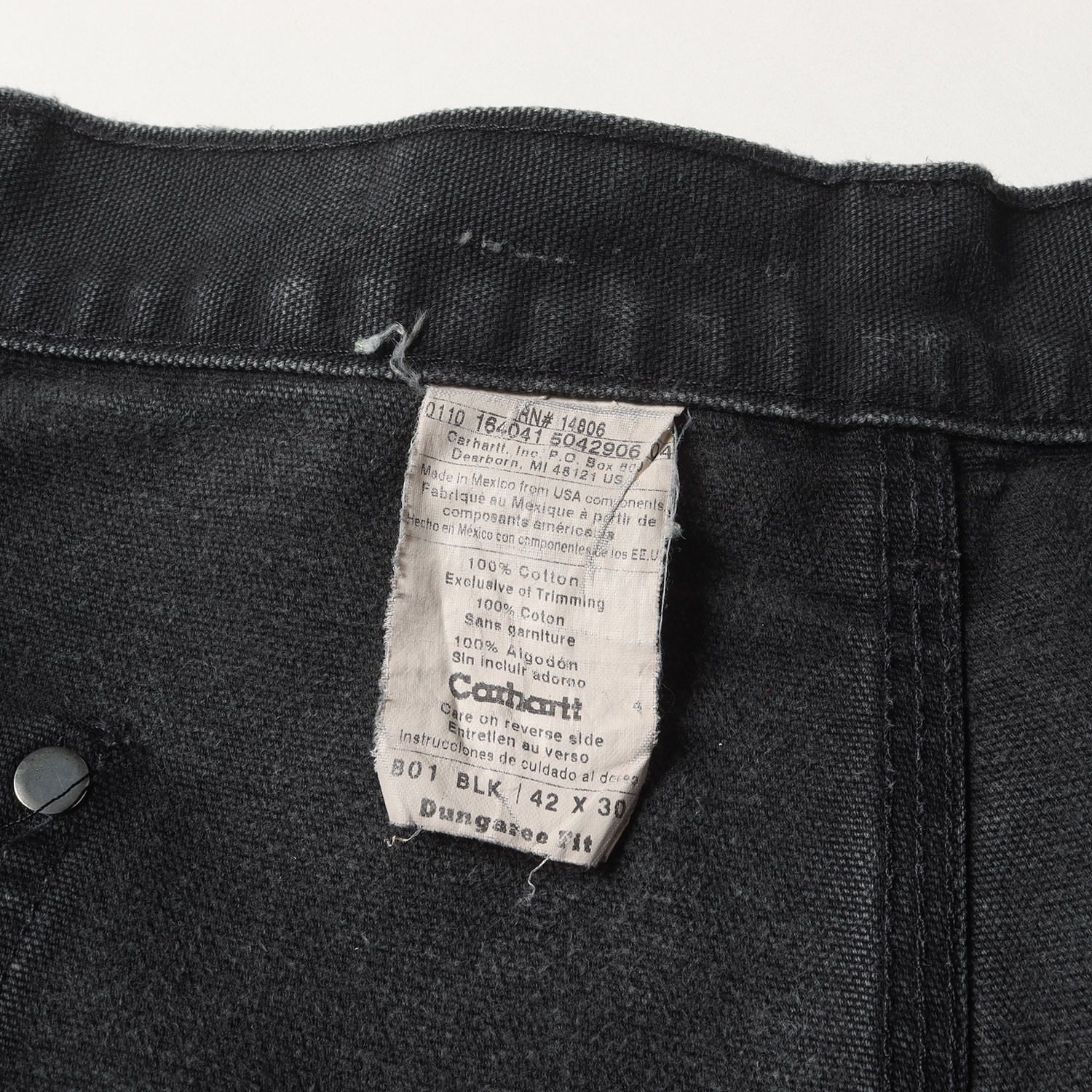 Carhartt カーハート パンツ ブラック 黒 サイズ:42×30 | 雰囲気抜群