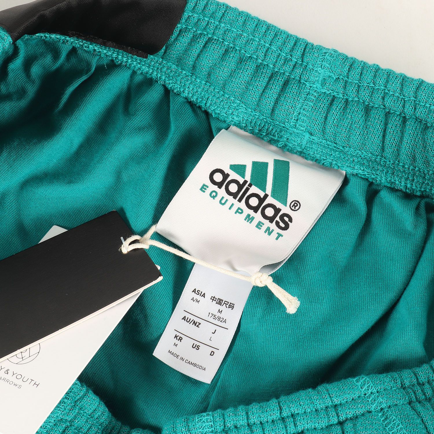 新品】adidas アディダス パンツ エキップメントグリーン サイズ:L
