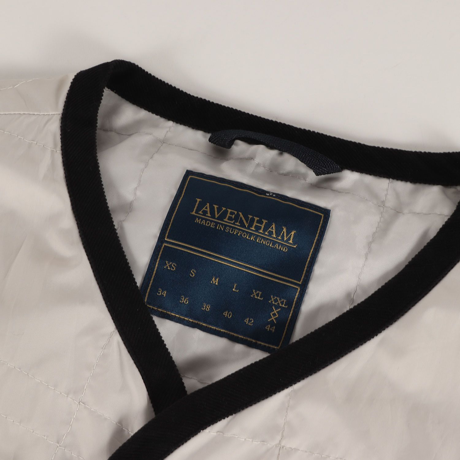 LAVENHAM ラベンハム ベスト ホワイト 白 サイズ:XXL | 25SS レイヤ 