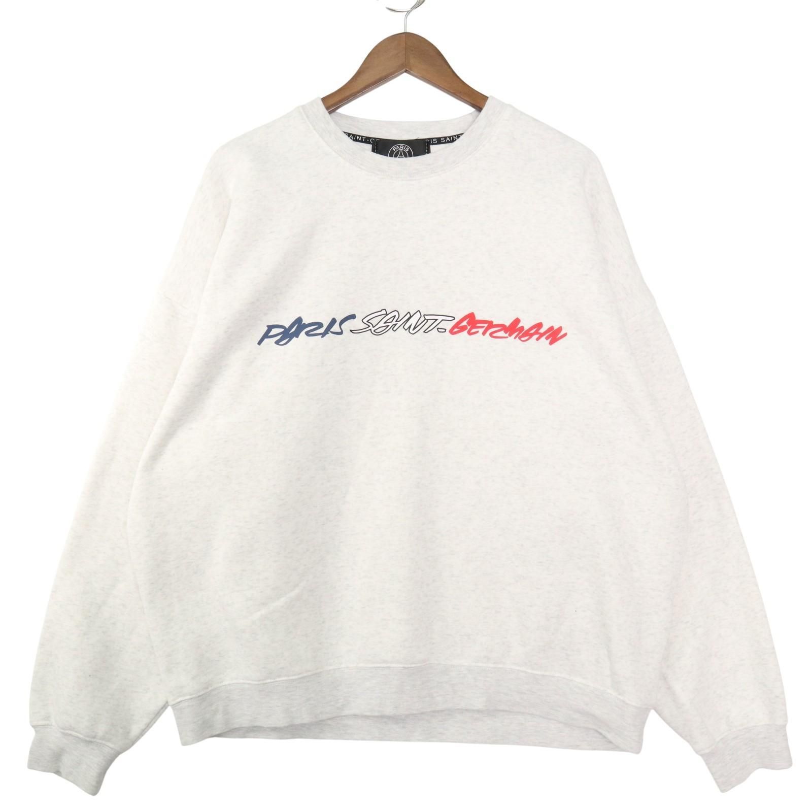 Futura × Paris Saint-Germain フルタ×パリサンジェルマン グラフィックプリント スウェット トレーナー裏起毛 白ホワイト系 XLサイズ 14 300円