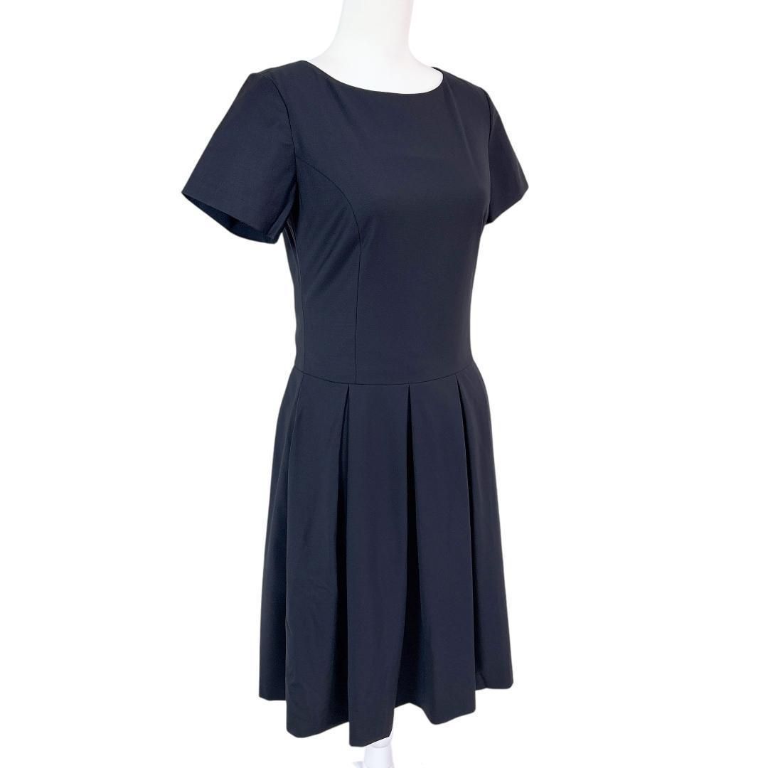 Theory luxe 半袖ワンピース スカート ボックスプリーツ 38