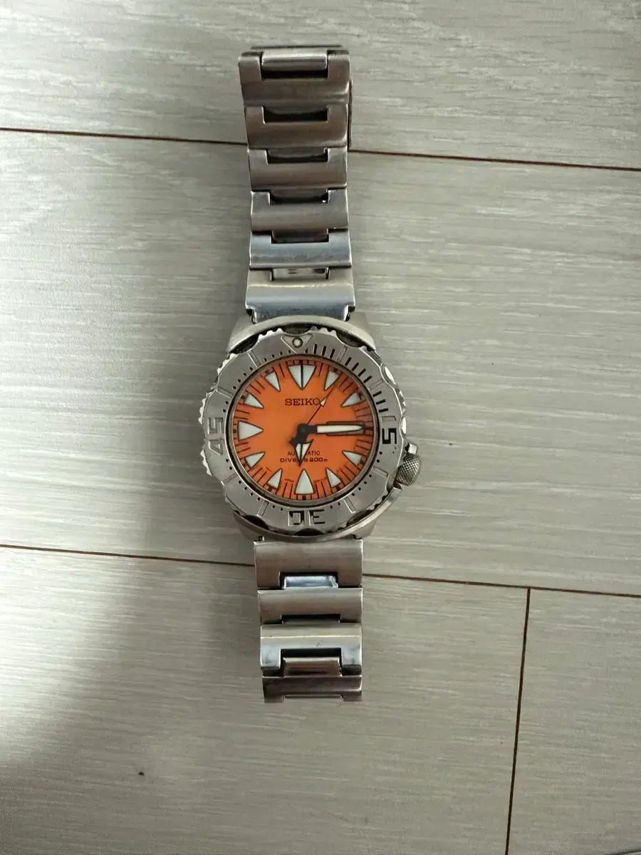 セイコー オレンジ MONSTER SRP 309