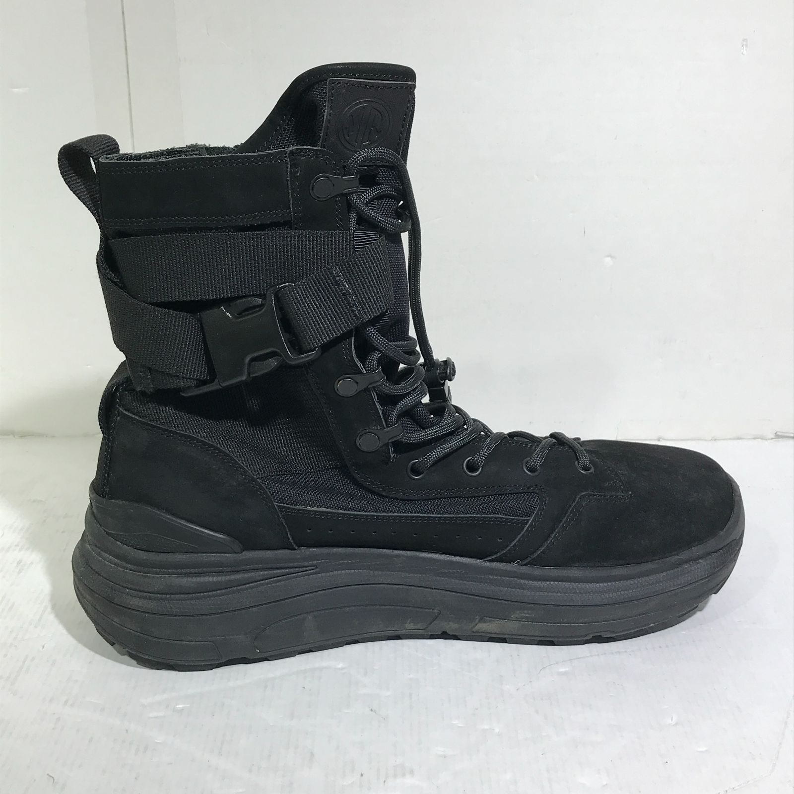  城東80-049 mout recon tailor マウトリーコンテーラー suvsole サブソルコラボブーツ ブラック 28 cm その他 ブーツ 革靴