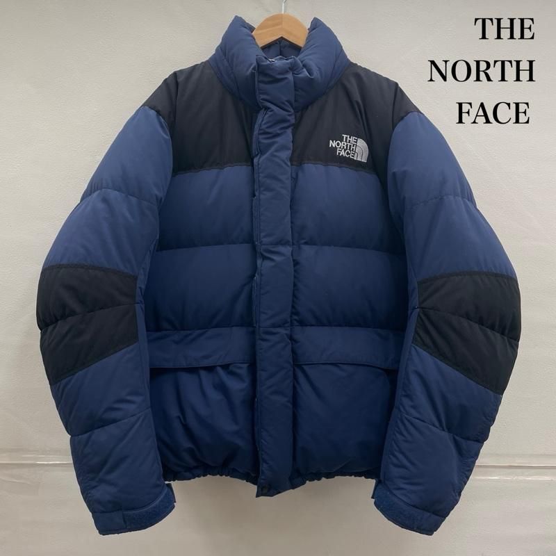 ザノースフェイス ダウン ジャケット 2トーン ロゴ 刺繍 メンズ XL ISItems 古着
