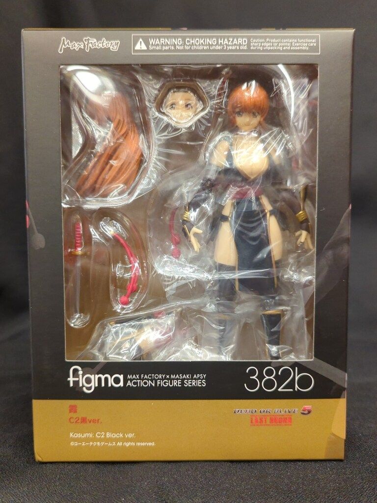 MAXFACTORY figma DEAD OR ALIVE 霞 C2黒ver 382b 【公式通販】