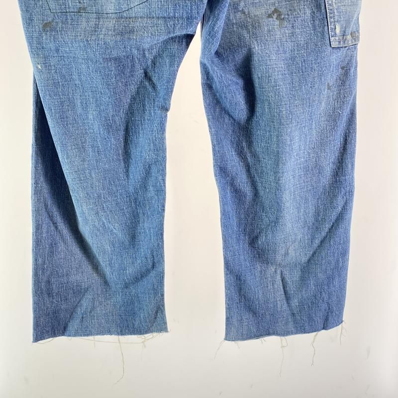 中古】SAINT MICHAEL 24ss DENIM PANTS PAINTER サイズXL SM-YS8-0000