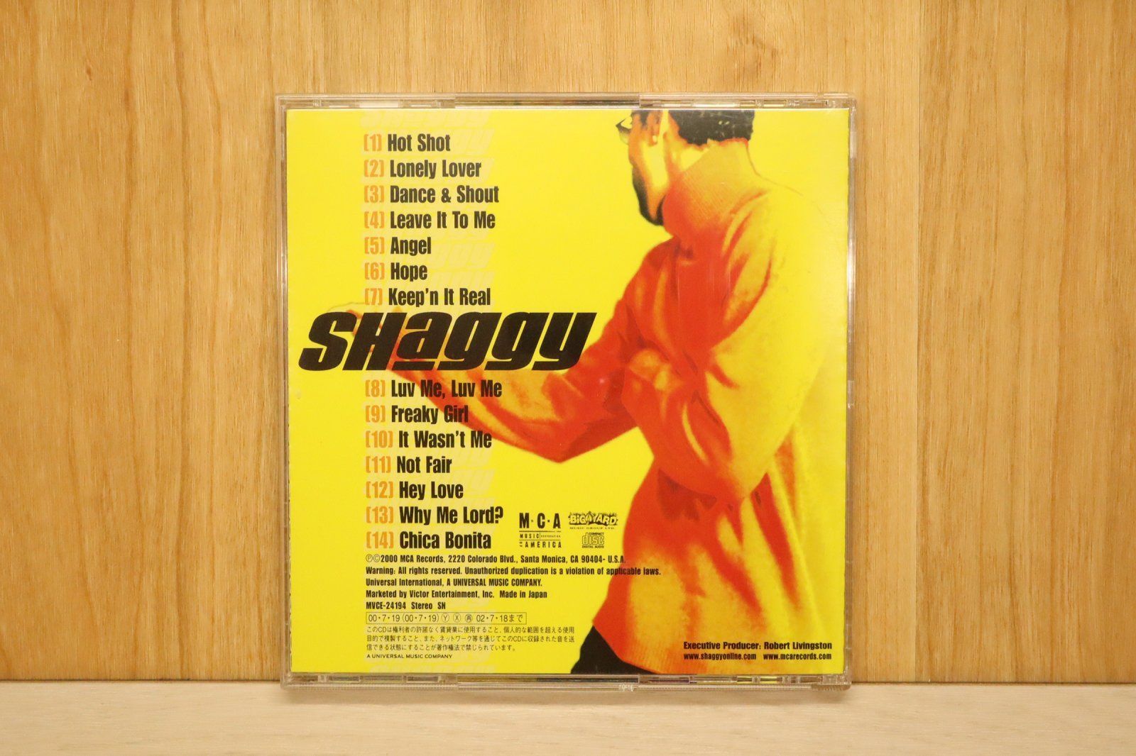 国内盤CD☆シャギー/Shaggy□ ホット・ショット 【MVCE24194