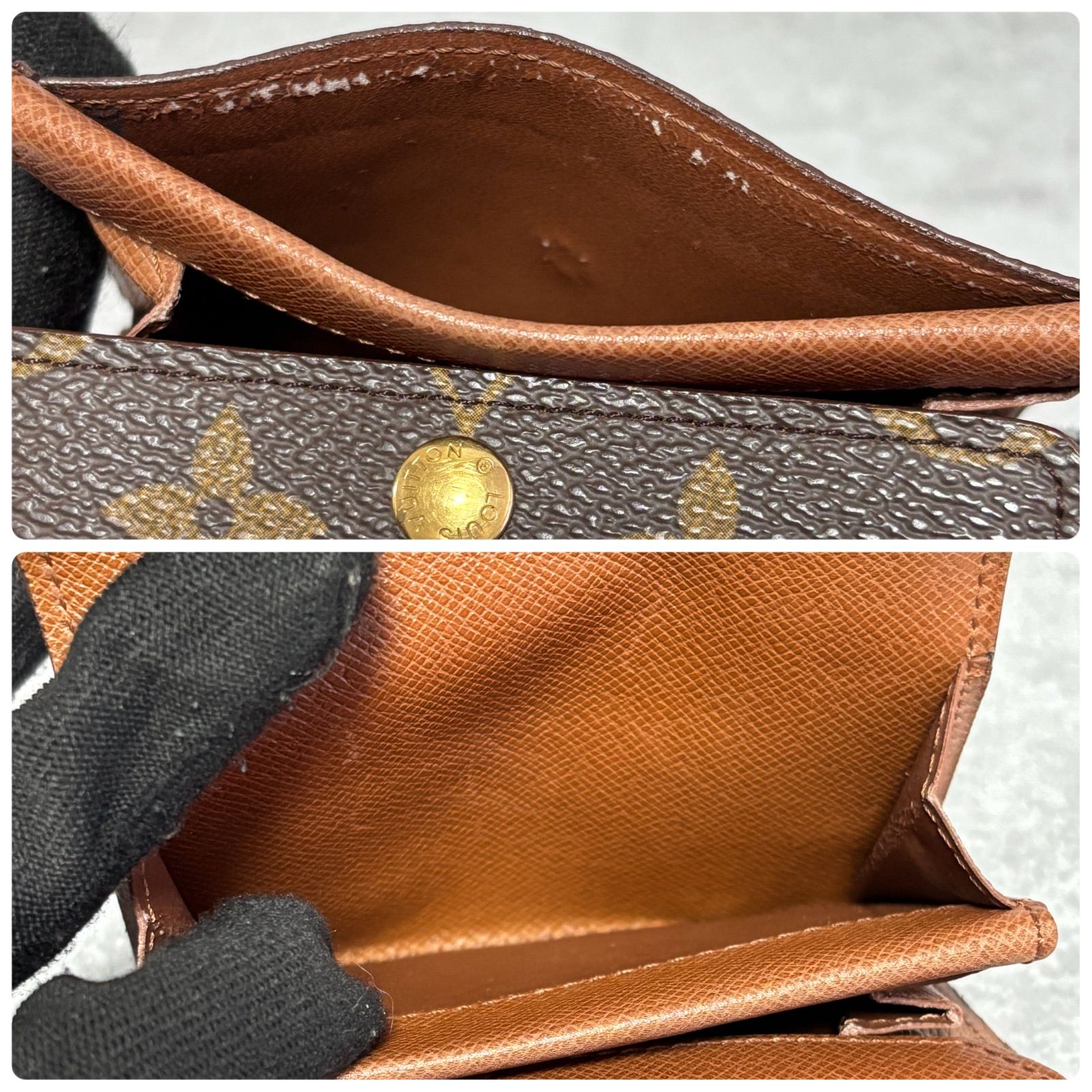 LOUIS VUITTON ルイヴィトン モノグラム ポルトモネプラ コインケース