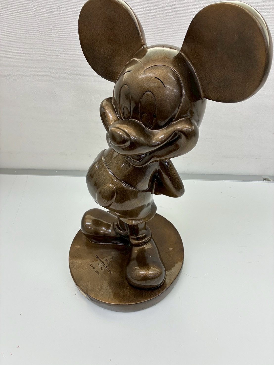 ミッキーマウス 極大ブロンズ像 シリアルNO.0597 1000体 限定 高さ