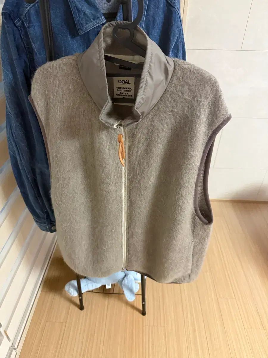nanamica ナナミカ ジッパー UP モヘア BEST ベスト Lサイズ