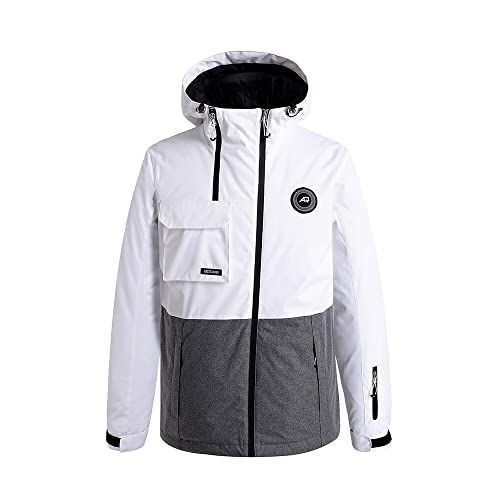 HOTIAN ホワイト/ブラック スノボウェア　スキー 女性用 HOTIAN ホワイト/ブラック スノボウェア スキー 女性用 HOTIAN