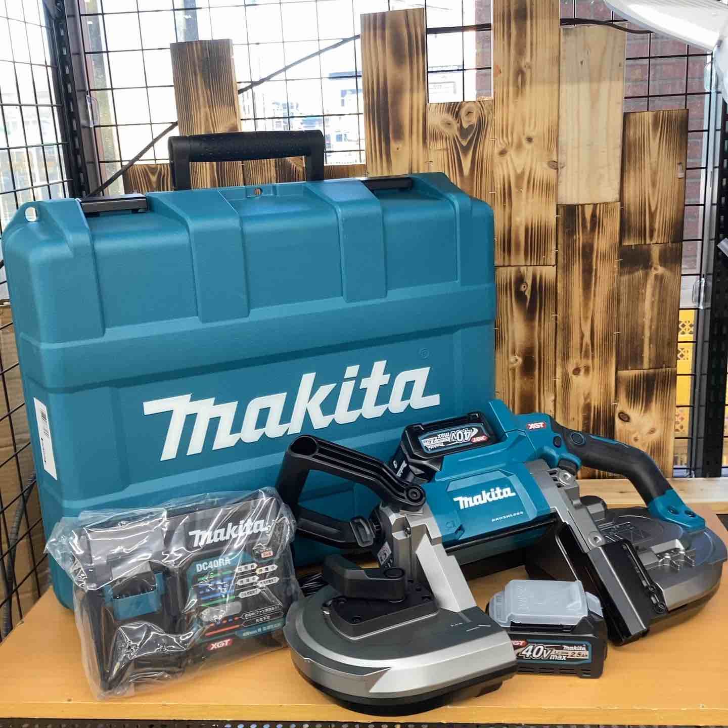 マキタ makita コードレスバンドソー 金属 パイプ 加工 角材 板材 切断