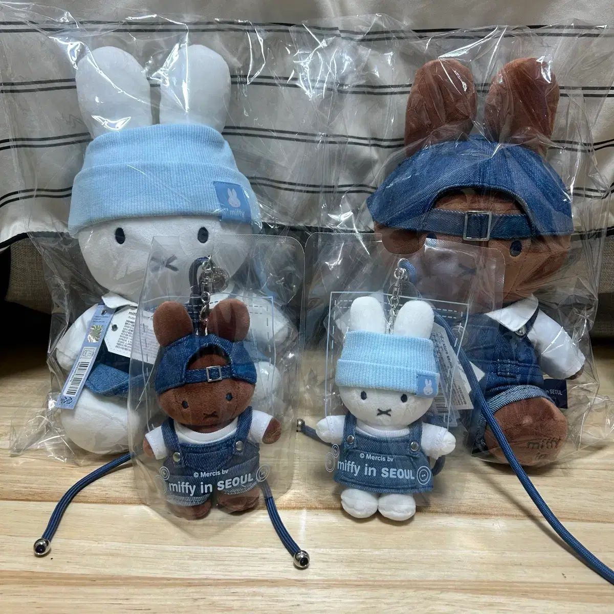 ミフィーストア ソウル 聖水 メラニ デニム ぬいぐるみ キーホルダー セット