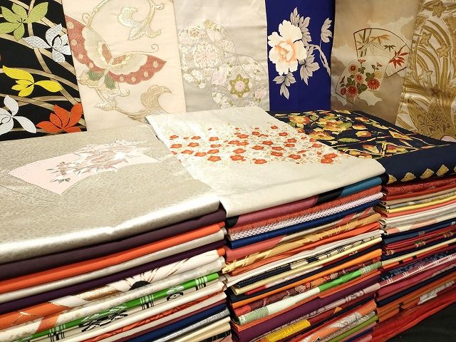 平和屋本店□名古屋帯 まとめて100点 蝶 更紗 花柄 七宝 宝相華 手描き