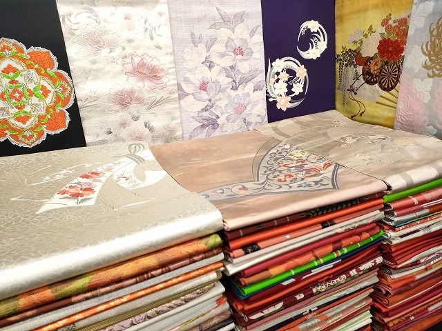 平和屋本店□名古屋帯 まとめて100点 鳳凰 菊 花柄 宝相華 手描き 駒