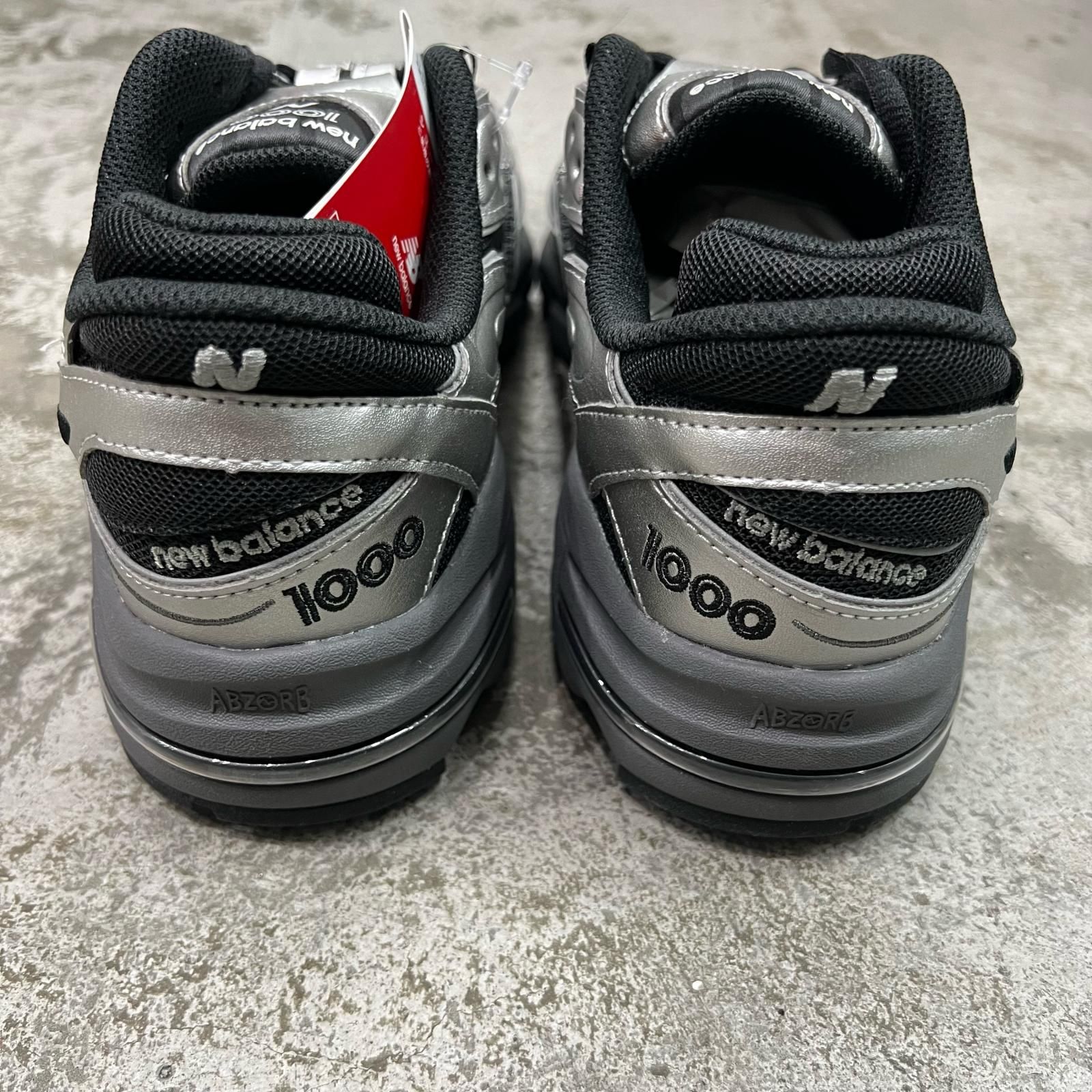 国内正規 未使用 NEW BALANCE M1000EGR SILVER スニーカー