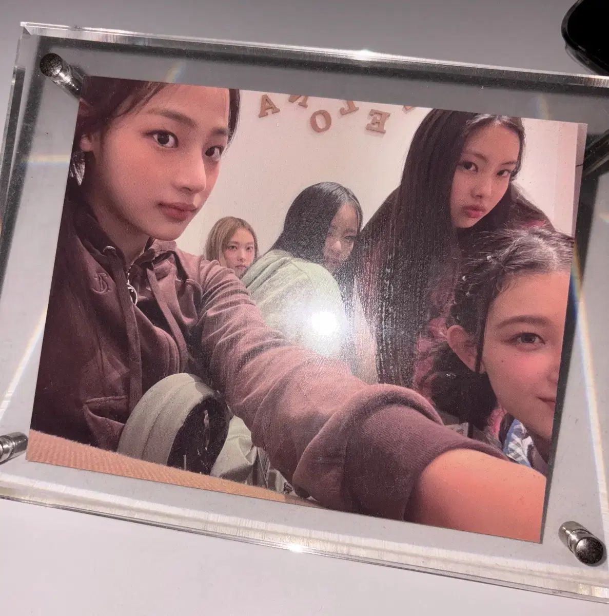 実物X NewJeans ニュージーンズ ニュジ YEARBOOK WEVERSE ウィバース 特典 プリント写真 フォト ハニ HANNI ミンジ MINJI ヘイン HYEIN ヘリン HERIN ダニエル DANIELLE