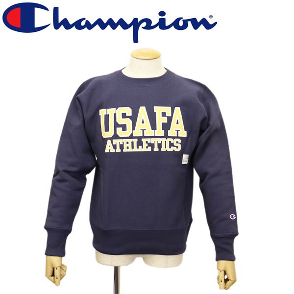 Champion チャンピオン C 3-C 026 リバースウィーブ R USAFAクルーネックスウェットシャツ 全 CN 063 386ダークネイビー L