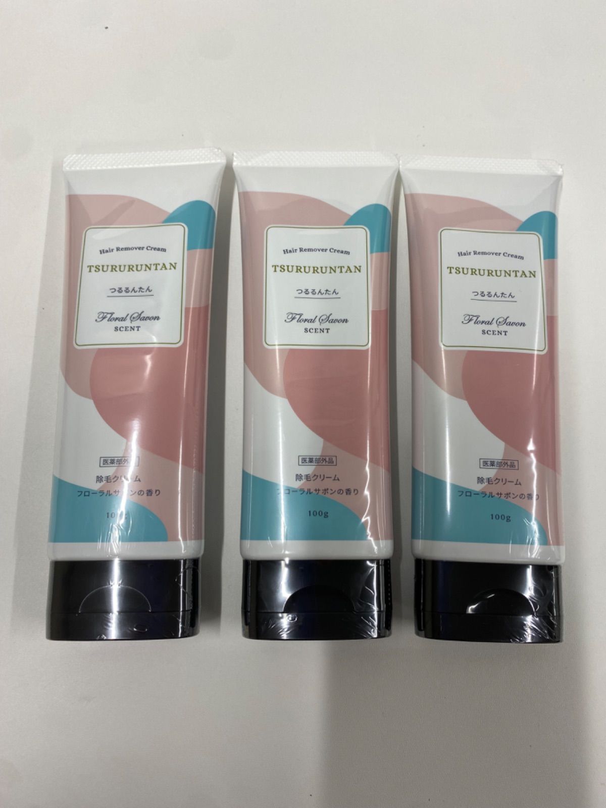 J 2429 K つるるんたん ブラックリムーバー SM R 除毛クリーム 100 g 計3点セット