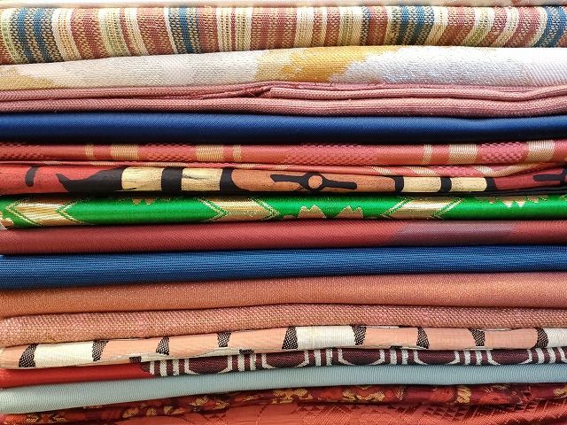  名古屋帯 まとめて100点 向かい鳳凰 孔雀羽 花柄 駒刺繍 金銀糸 など 着用 多数 ♥品あり 全て正絹 ppp 3379 着物 着物 浴衣