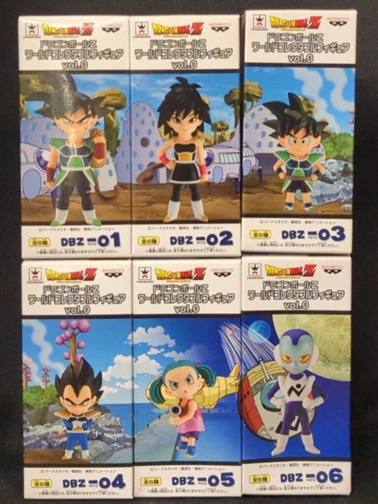 バンプレスト WCF ドラゴンボール Z vol 0 全6種セット