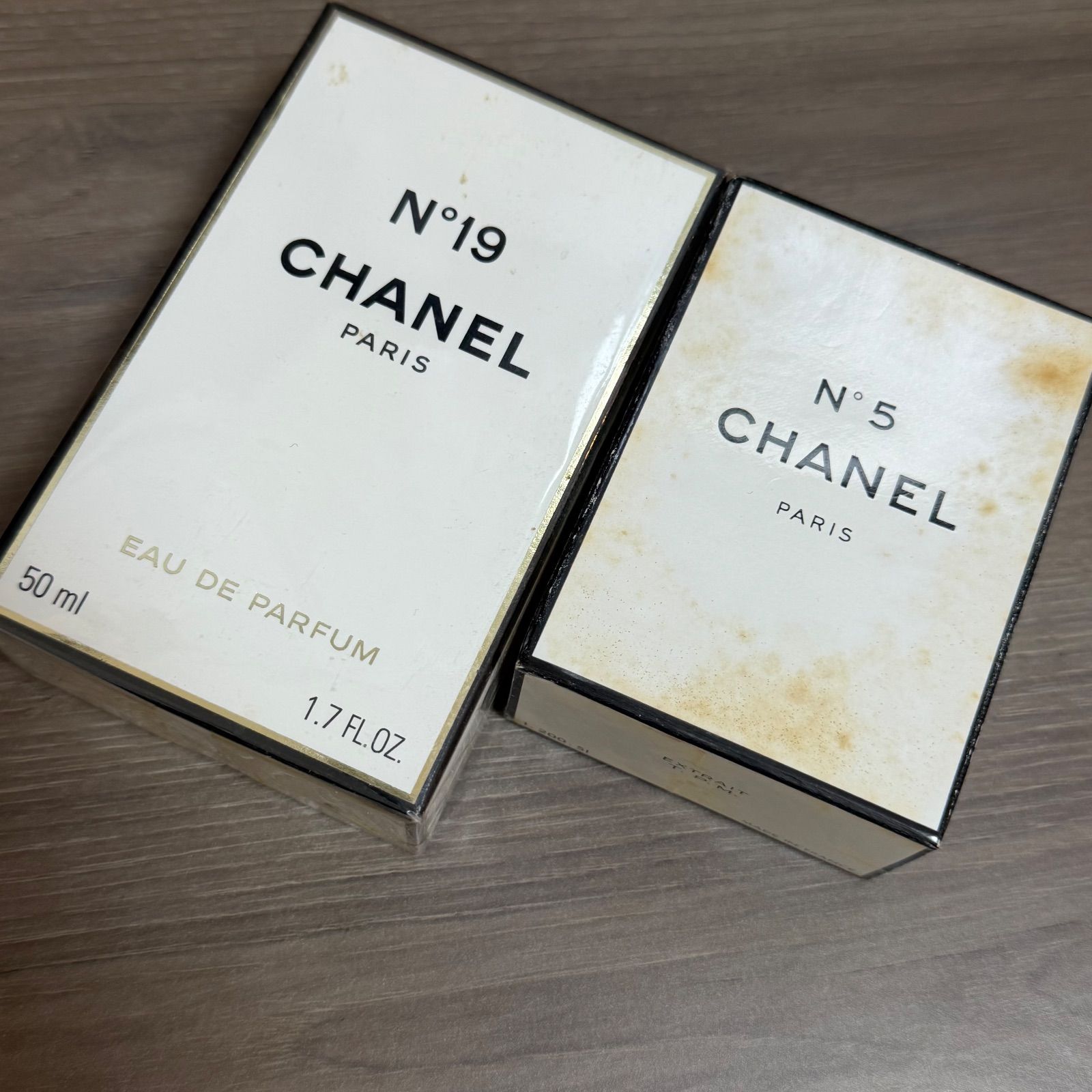 ☆未開封品2本セット CHANEL シャネル N°19 &N°5 香水 50ml - メルカリ