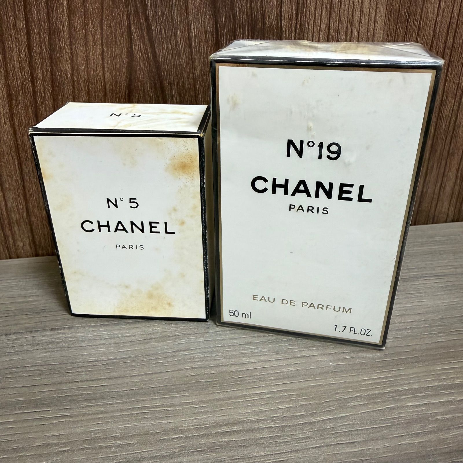 ☆未開封品2本セット CHANEL シャネル N°19 &N°5 香水 50ml - メルカリ