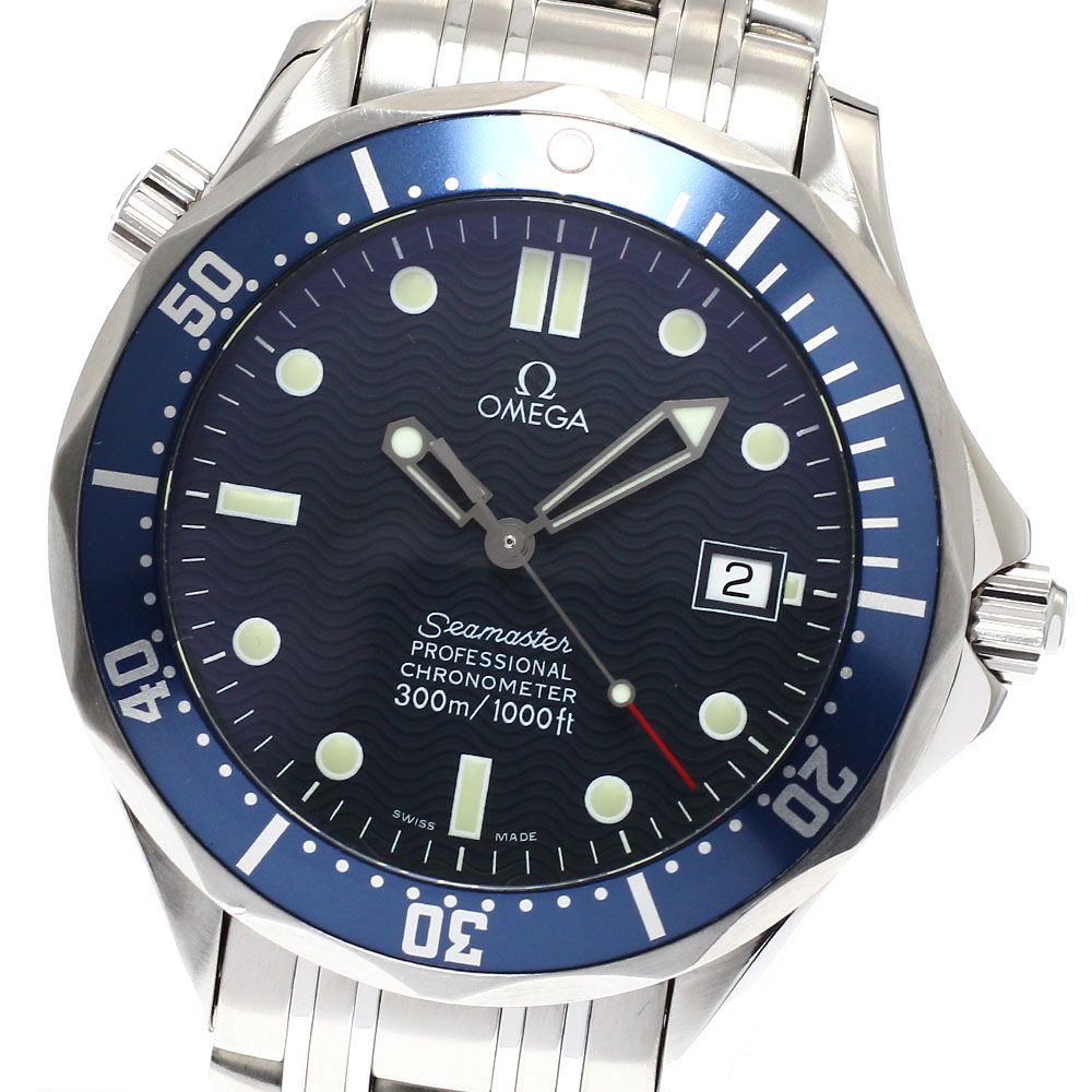 オメガ OMEGA 2531.80 シーマスター300 デイト 自動巻き メンズ _931758