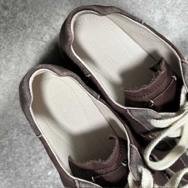  FOOT フットインダストリー 阪急別注モデル ローカットスニーカー レザー ブラウン コラボ 靴 42 26.5~27 cm スニーカー 靴