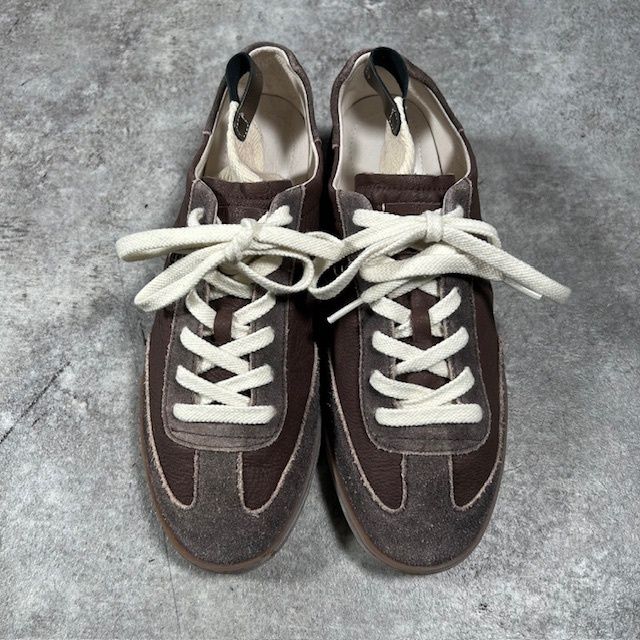 FOOT フットインダストリー 阪急別注モデル ローカットスニーカー レザー ブラウン コラボ 靴 42 26.5~27 cm