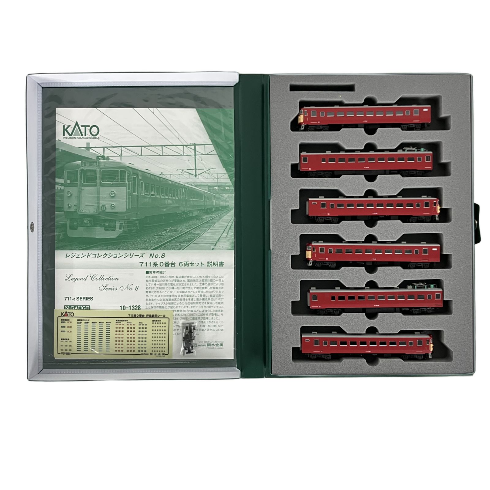 KATO 10-1328 711系 0番台 6両セット レジェンドコレクション 鉄道模型
