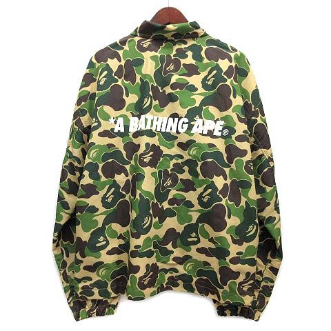 アベイシングエイプ A BATHING APE コーチジャケット ABC CAMO RELAXED