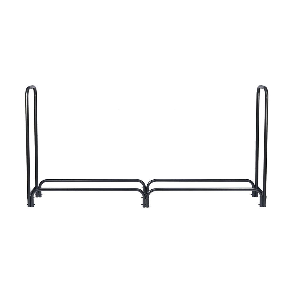 薪ラック L 247×W 34×H 125 cm 屋外 耐荷重600 KG 薪棚 薪ストッカー 薪置き 薪ストーブグッズ 薪 ラック 大型 軽量 アイアン製 収納 整理 保管 乾燥 薪保管 薪収納 アウトドア 暖炉 焚火 組み立て式 室外 冬 家庭用