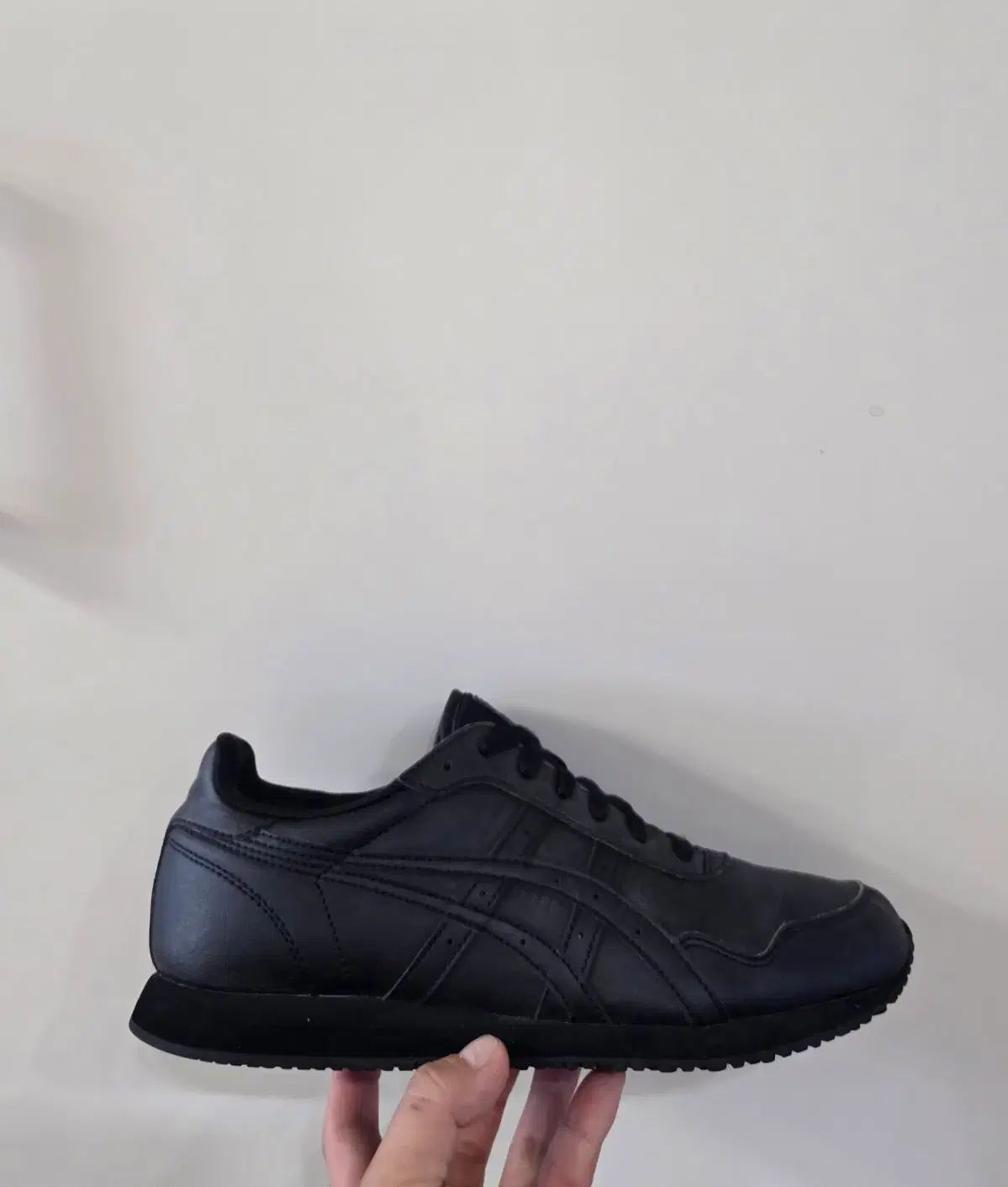 280 アシックス タイガーランナー トリプルブラック 廃盤 実物