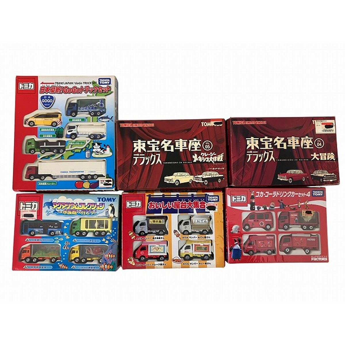 トミカ 東宝名車座デラックス 屋台 トラック コーラ 商業車 おまとめ6箱 コレクション ♥