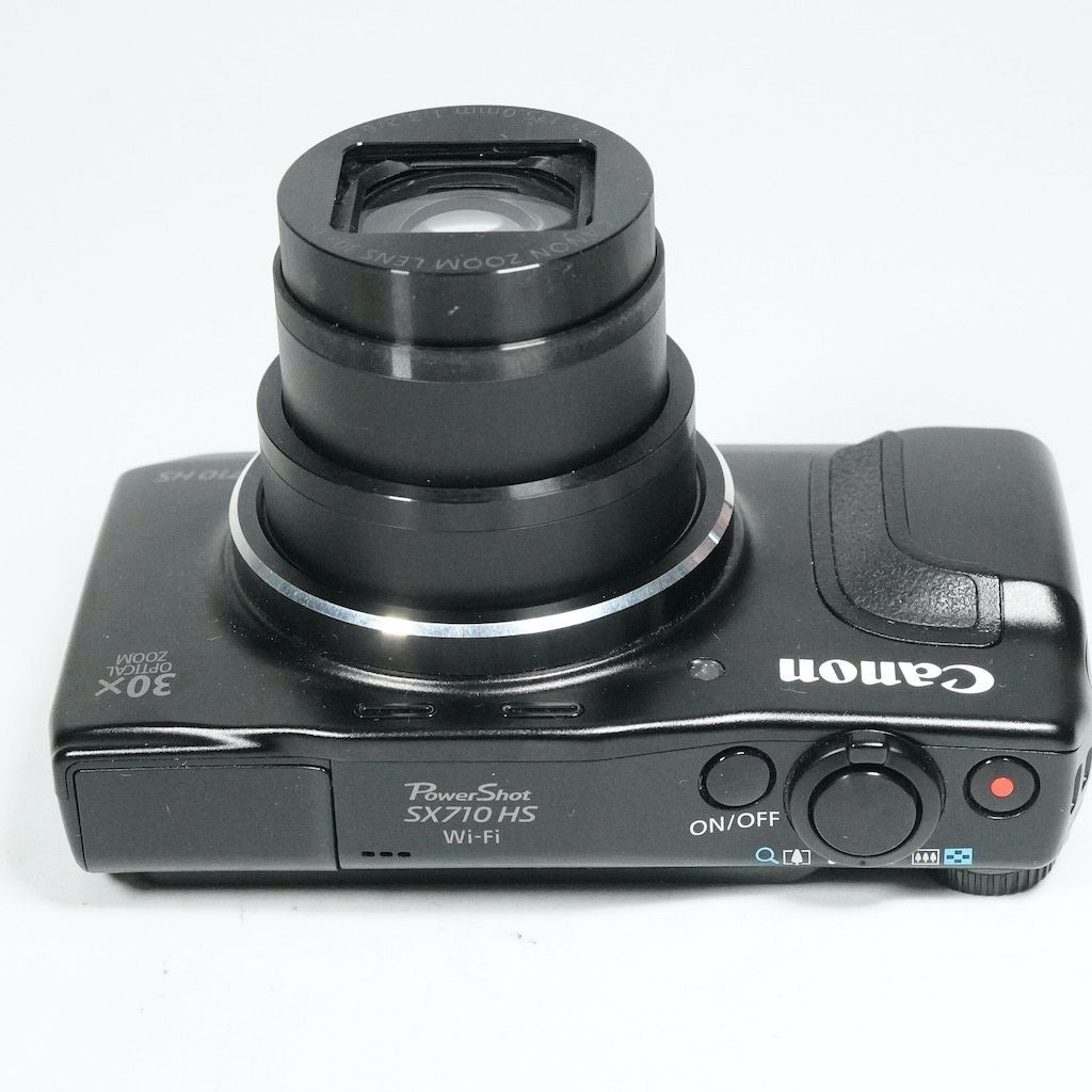 【返品保証・動作確認済】Canon PowerShot SX710 HS｜ Canon キャノン PowerShot SX710 HS ブラック 動作OK 返金保証 /2545