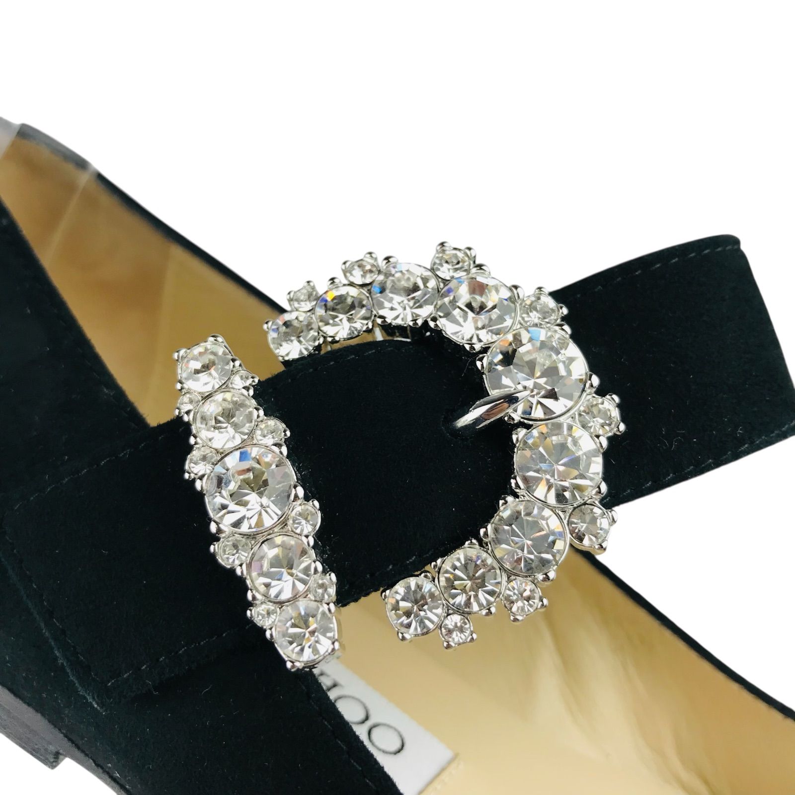 美品☆JIMMY CHOO・ジミーチュウ【CHERI FLAT】レディース スエード 