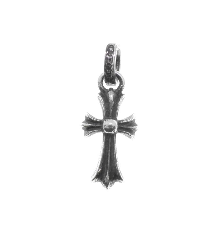 クロムハーツ CHROME HEARTS CRS BBYFAT ベイビーファット チャーム シルバー ネックレス トップ s 5145