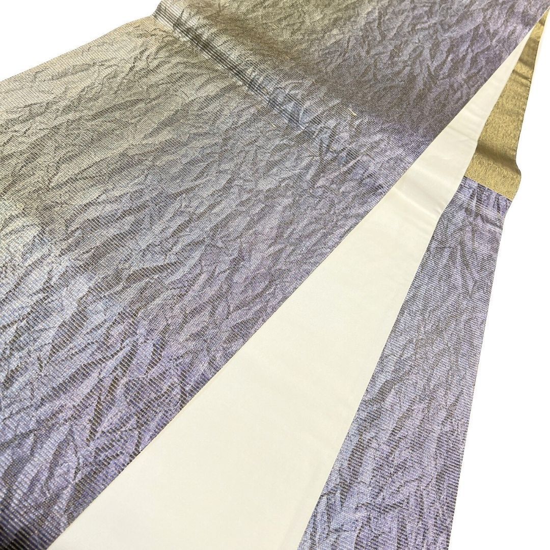 袋帯 金通し グラデーション 金糸 着物 012b p ms - メルカリ