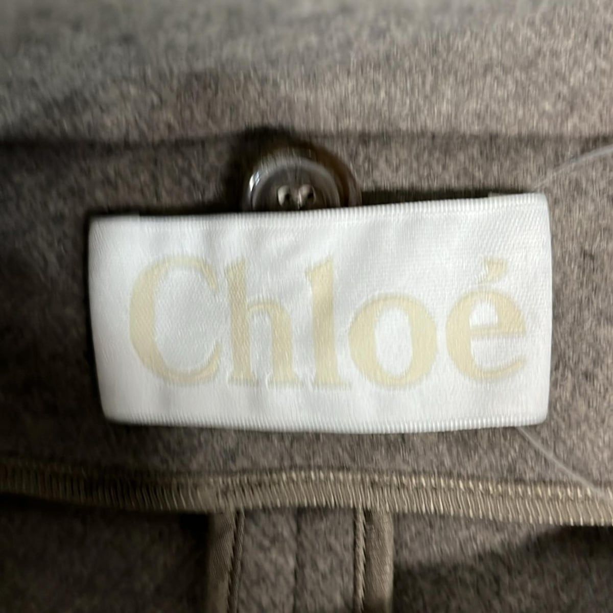 Chloe(クロエ) コート サイズ34 S レディース - グレーベージュ 長袖
