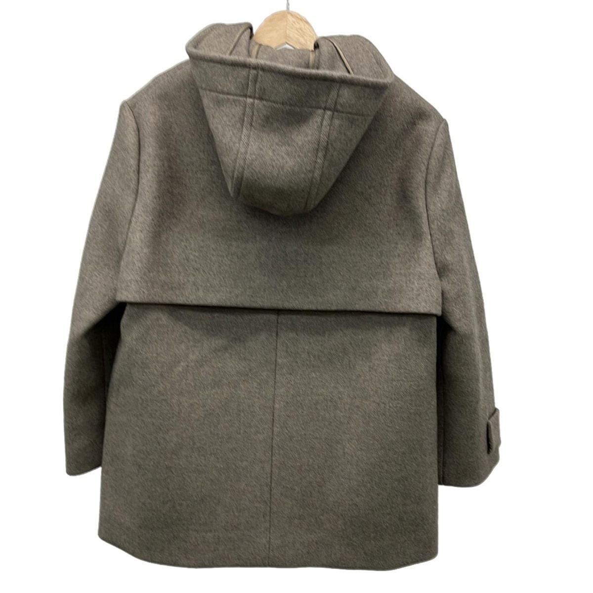 【34サイズ】Chloe クロエ フード付きコート ベージュ 美品 34サイズ】Chloe クロエ フード付きコート ベージュ