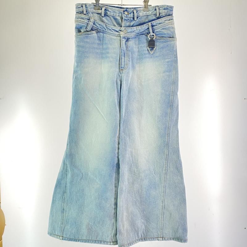 C 2 H 4 Tempest オーバーサイズジーンズ ライトブルー サイズXL シーツーエイチフォー 17