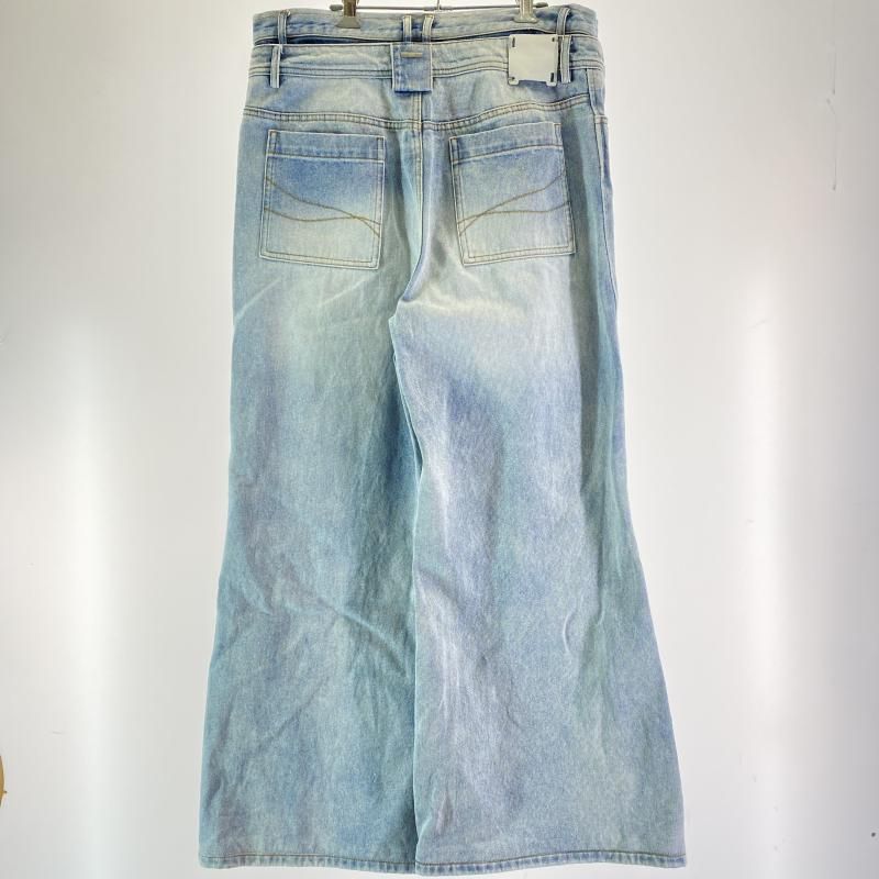  C 2 H 4 Tempest オーバーサイズジーンズ ライトブルー サイズXL シーツーエイチフォー 17 その他 パンツ