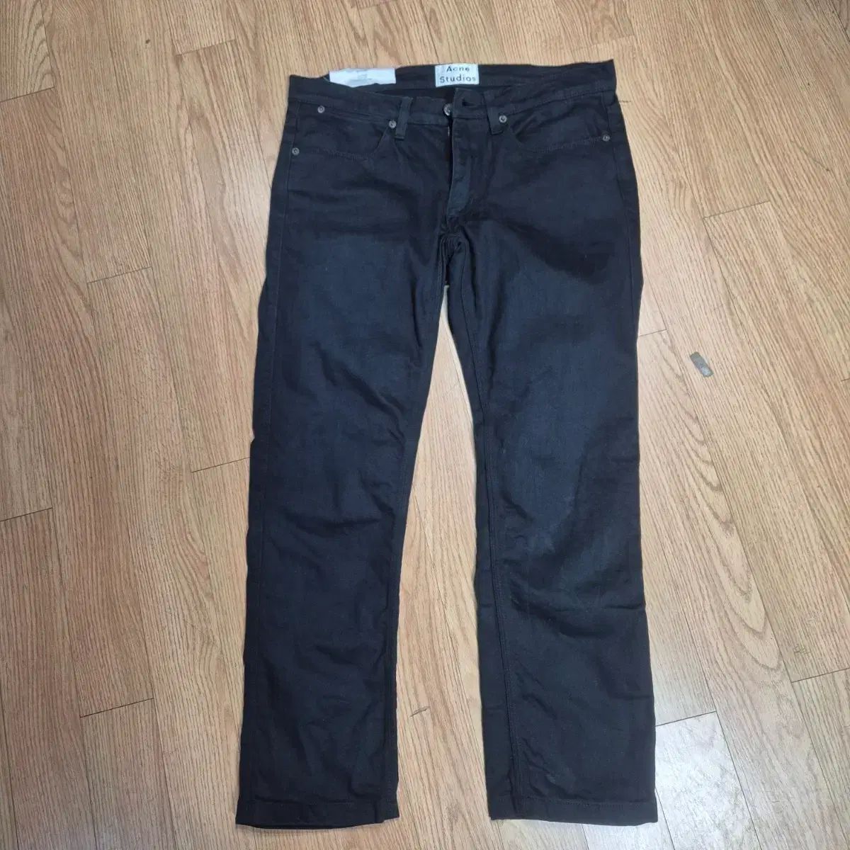 Acne Studios アクネストゥディオズ メンズ ブラック デニム パンツ