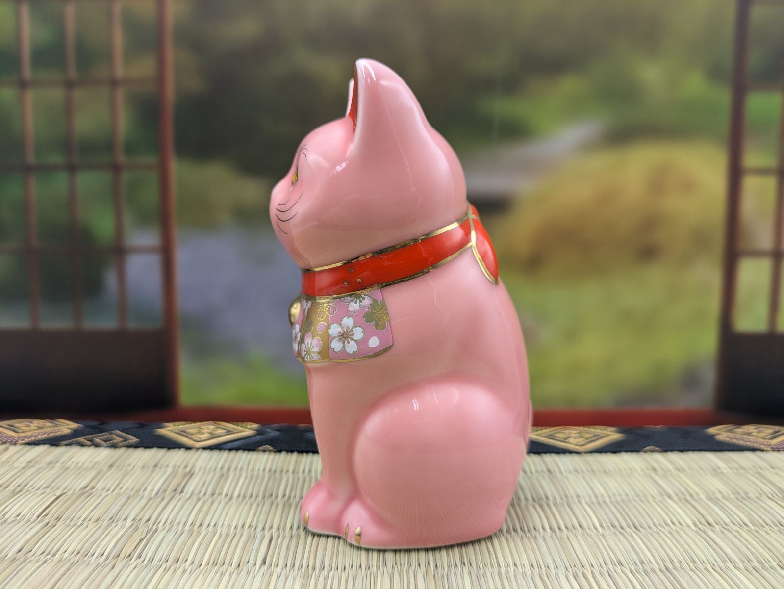 縁起物 桜づくし 招き猫 桃 薬師窯 ピンク-カテゴリーの商品一覧