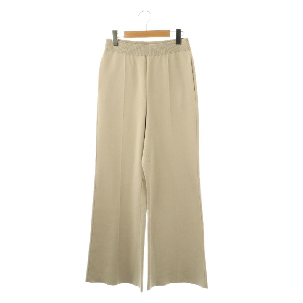 ドゥーズィエムクラス CLASSE 25 SS Beauty パンツ ニット ワイド 36 ベージュ |HK OS