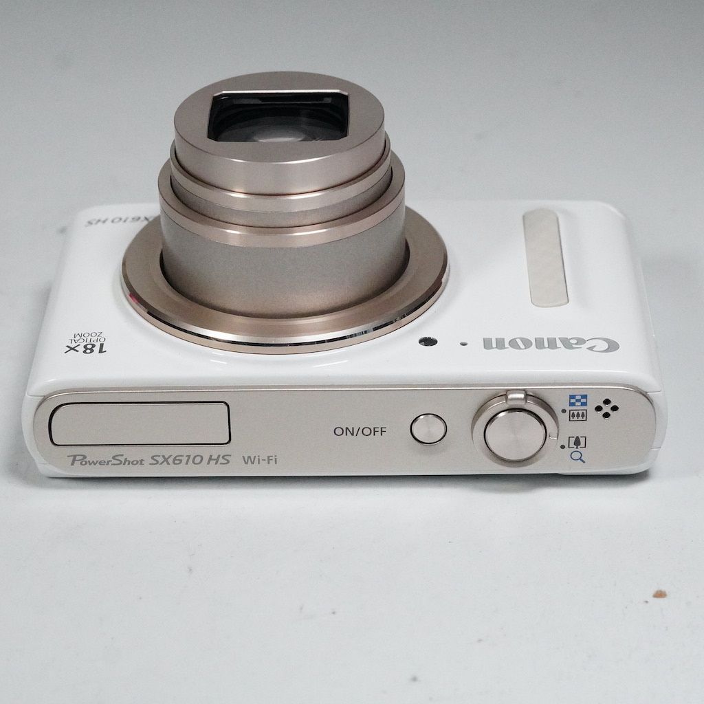 CANON キヤノン POWER SHOT SX 610 HS ホワイト 返金保証 |2548 広角撮影 コンパクトデジタルカメラ 
