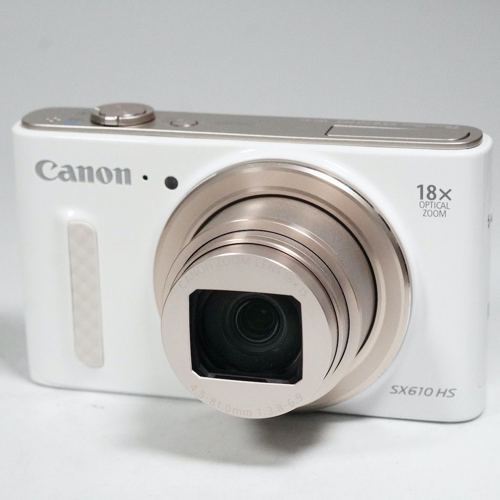 CANON キヤノン POWER SHOT SX 610 HS ホワイト 返金保証 |2548